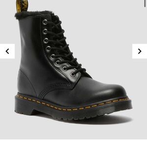Dr. Martens Black Leather Boots